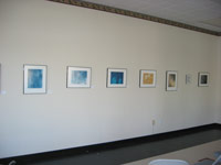 photopaintings on the wall